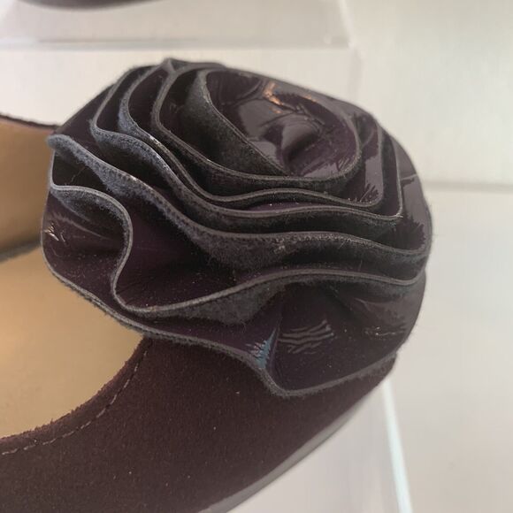 Vintage Genuine Suede Open Toe 4-Inch Pump Heels Size 9 2001 - Picture 8 of 8